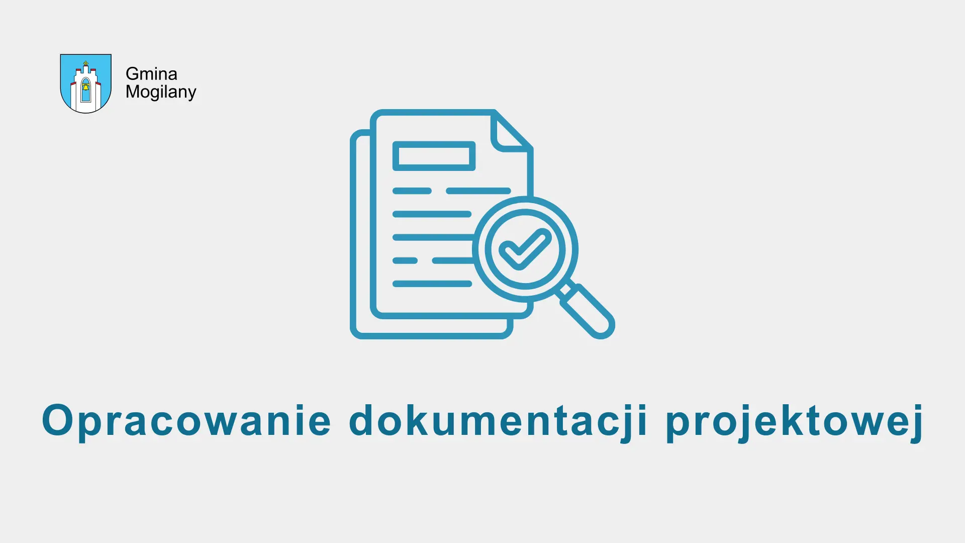 Grafika z napisem: opracowanie dokumentacji projektowej